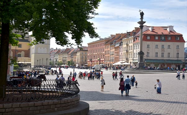 ワルシャワの王宮広場